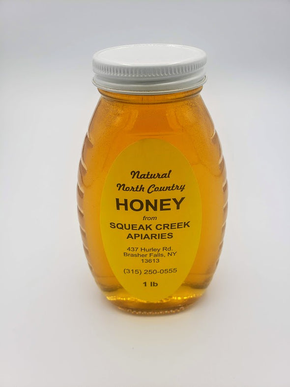 Honey 1lb glass jar