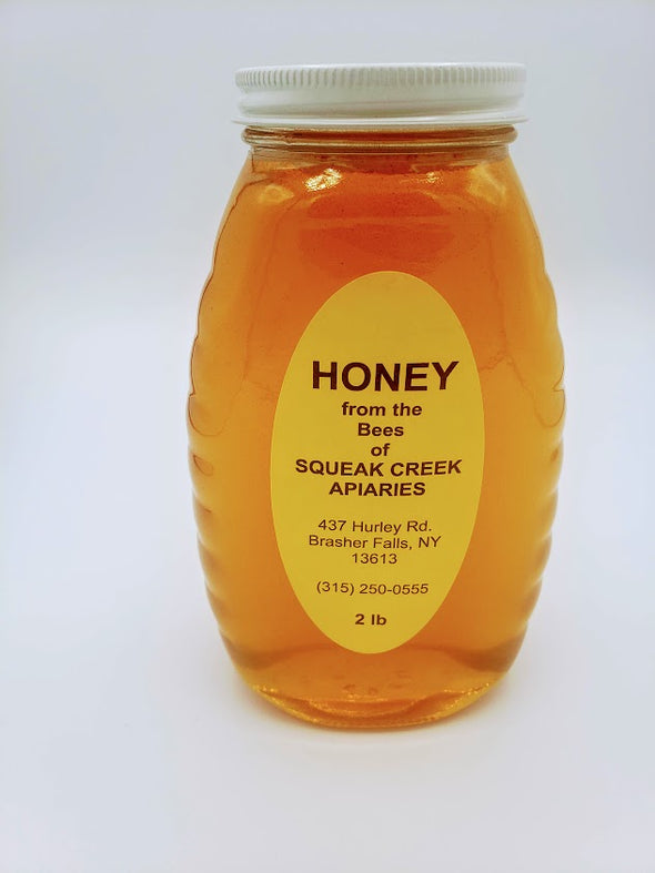 Honey 2lb glass jar