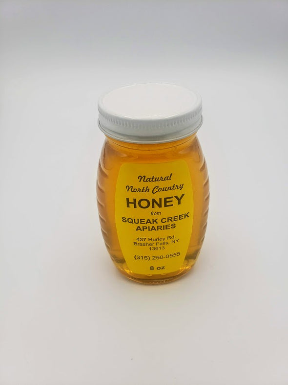 Honey 8oz glass jar