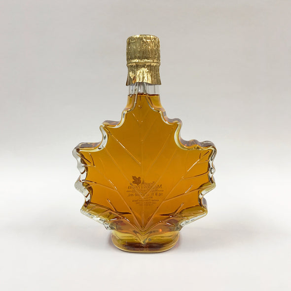 Maple Syrup in Glass - Maple Leaf