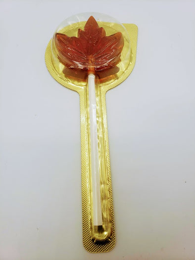 Maple Leaf Lollipop